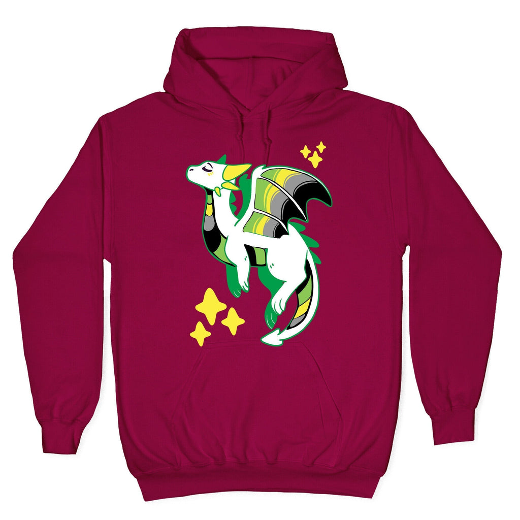 Aromantic Pride Dragon Hoodie Style001 T-Shirts, Sweatshirt | CoreVibeTees.com (Image 5)