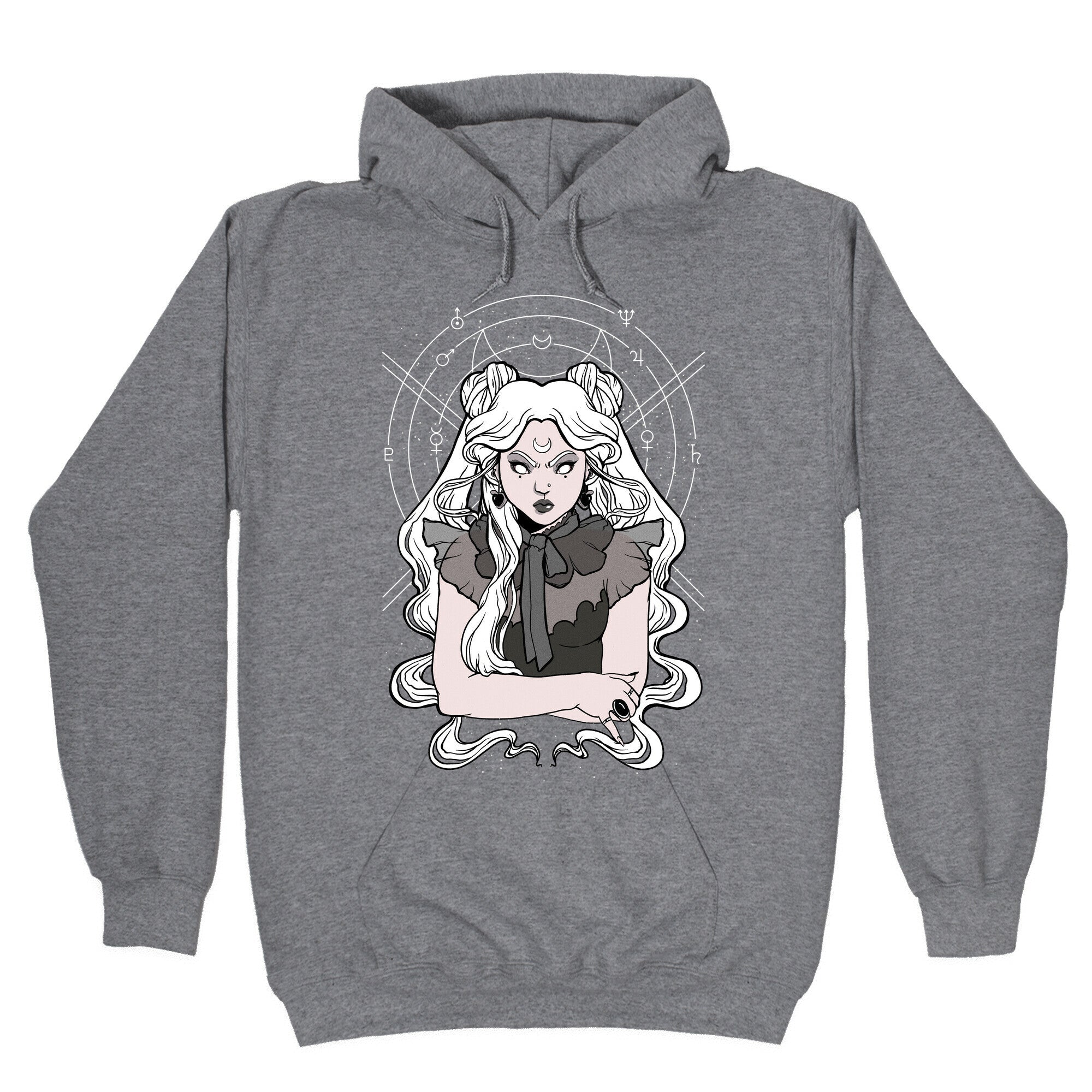Goth Usagi (Sailor Moon Parody) Hoodie T-Shirts, Sweatshirt | CoreVibeTees.com (Image 1)