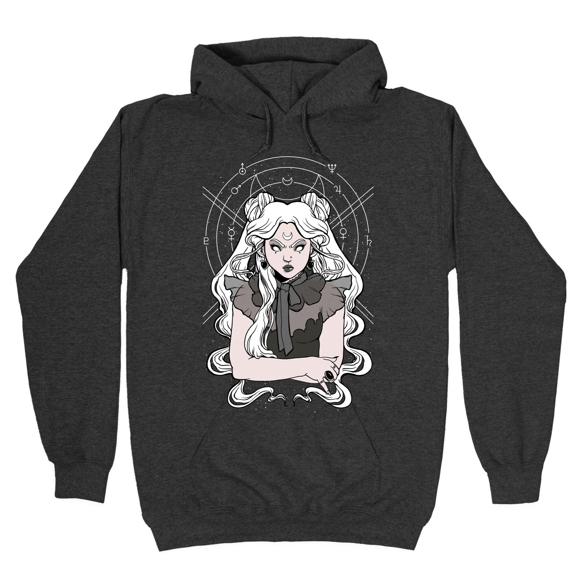 Goth Usagi (Sailor Moon Parody) Hoodie T-Shirts, Sweatshirt | CoreVibeTees.com (Image 3)