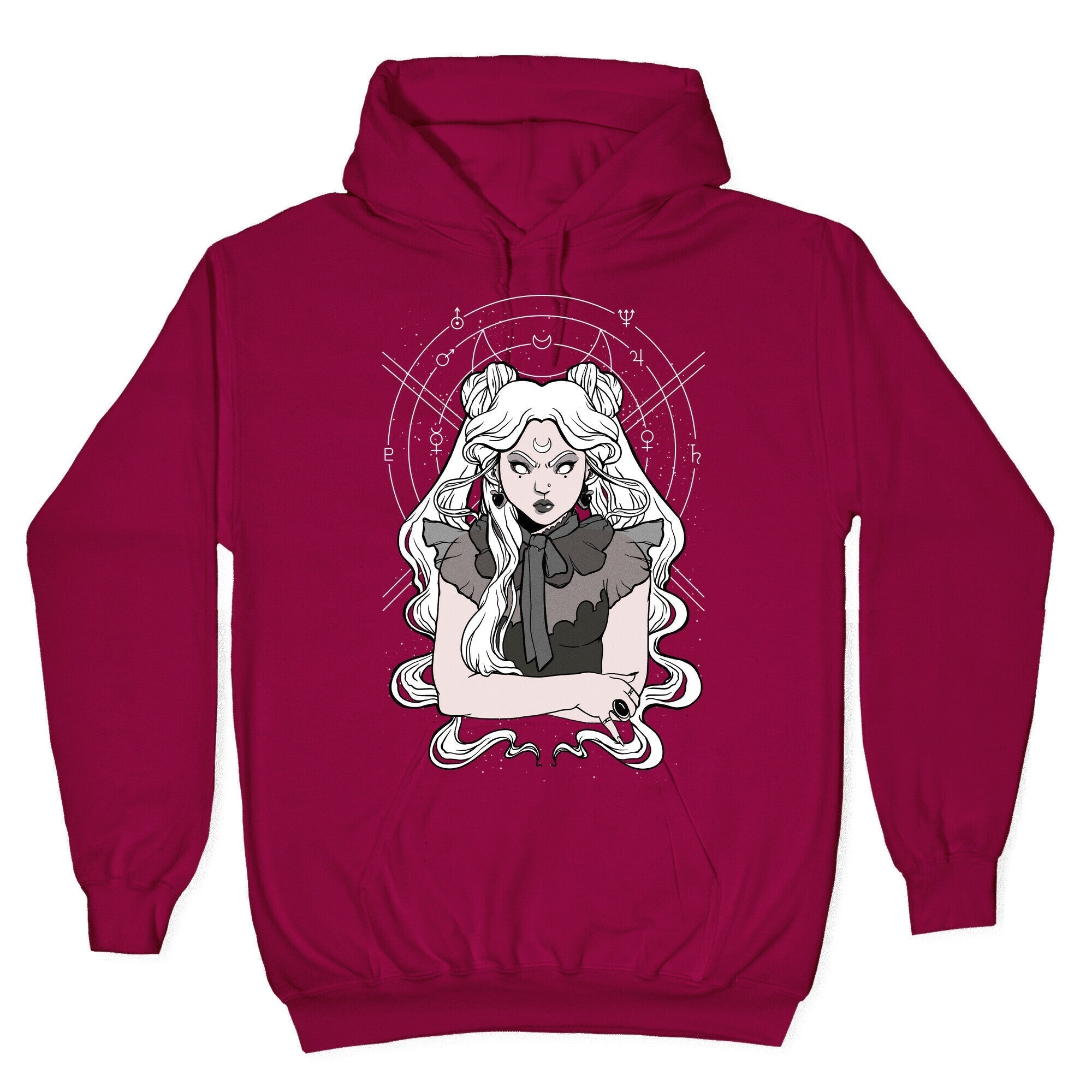 Goth Usagi (Sailor Moon Parody) Hoodie T-Shirts, Sweatshirt | CoreVibeTees.com (Image 5)