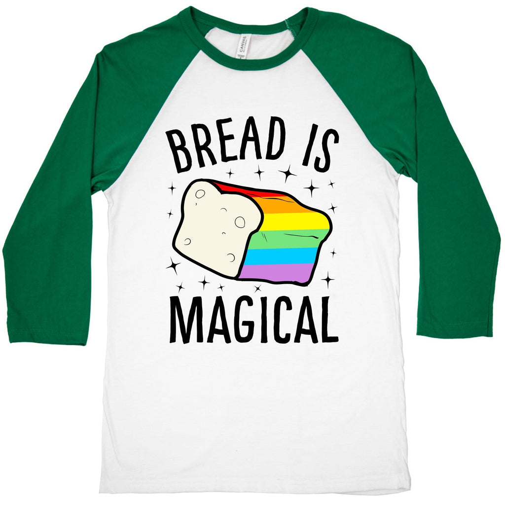 Bread Is Magical Baseball Tee Hoodie, Sweatshirt | CoreVibeTees.com (Image 2)