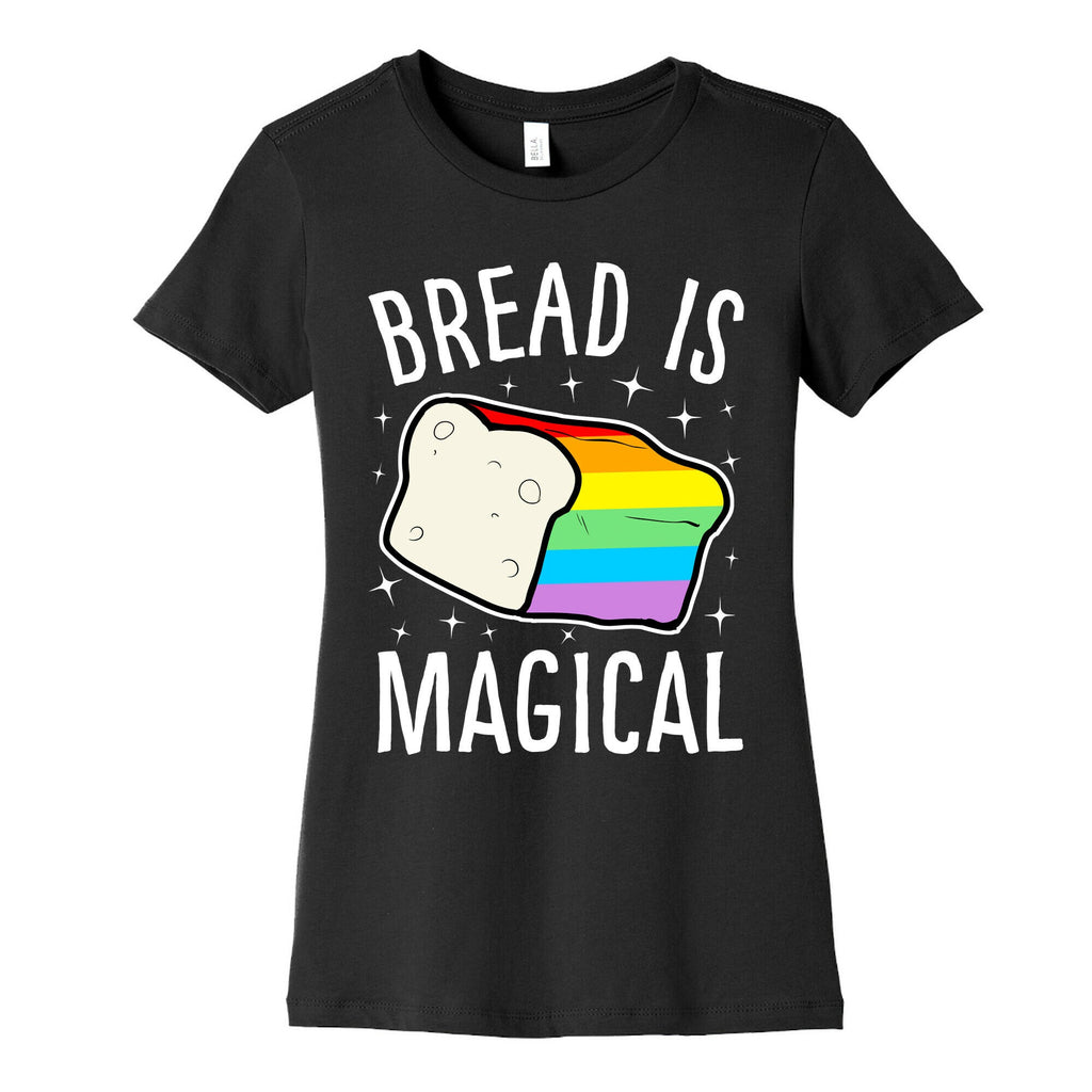 Bread Is Magical Women's Cotton Tee Hoodie, Sweatshirt | CoreVibeTees.com (Image 5)