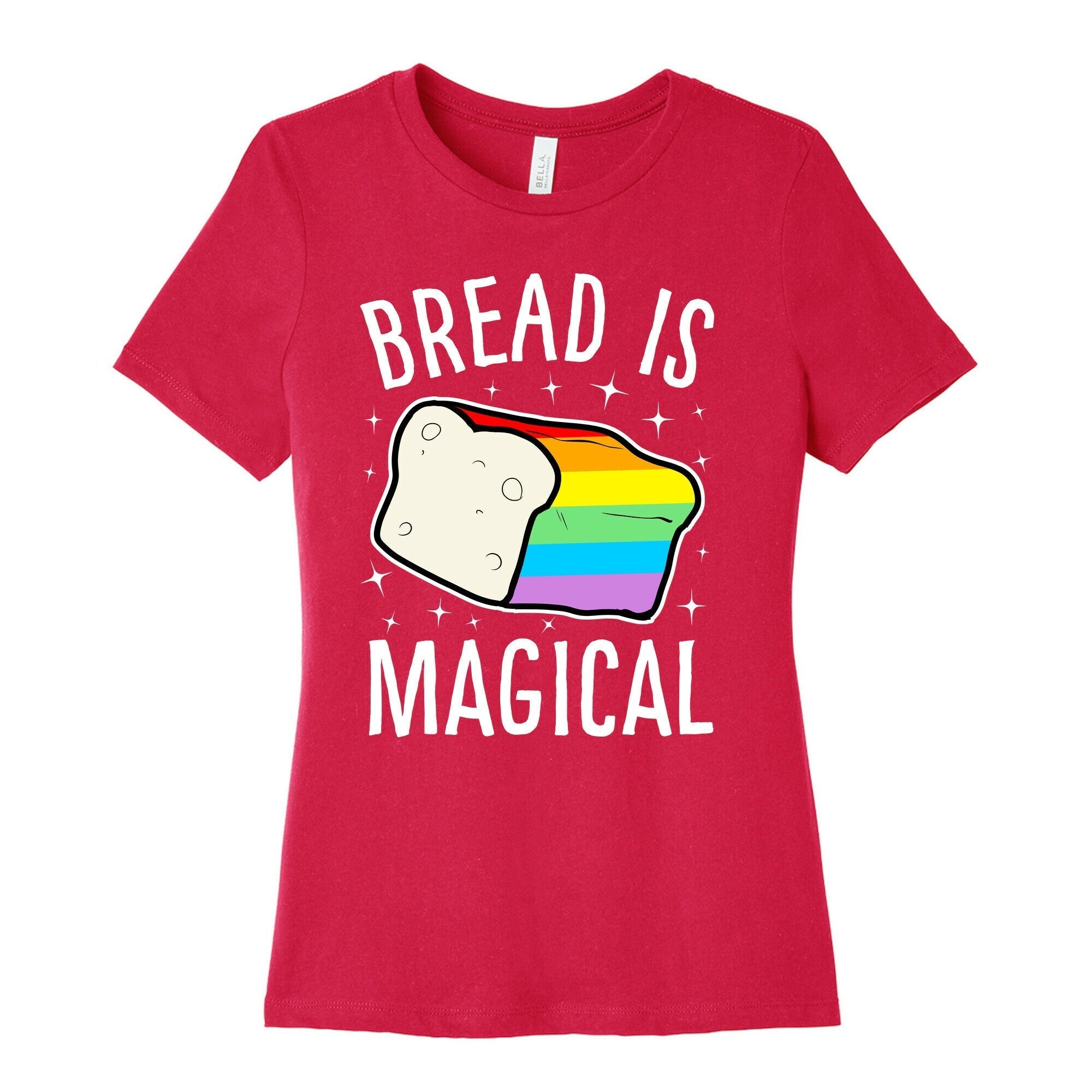Bread Is Magical Women's Cotton Tee Hoodie, Sweatshirt | CoreVibeTees.com (Image 2)