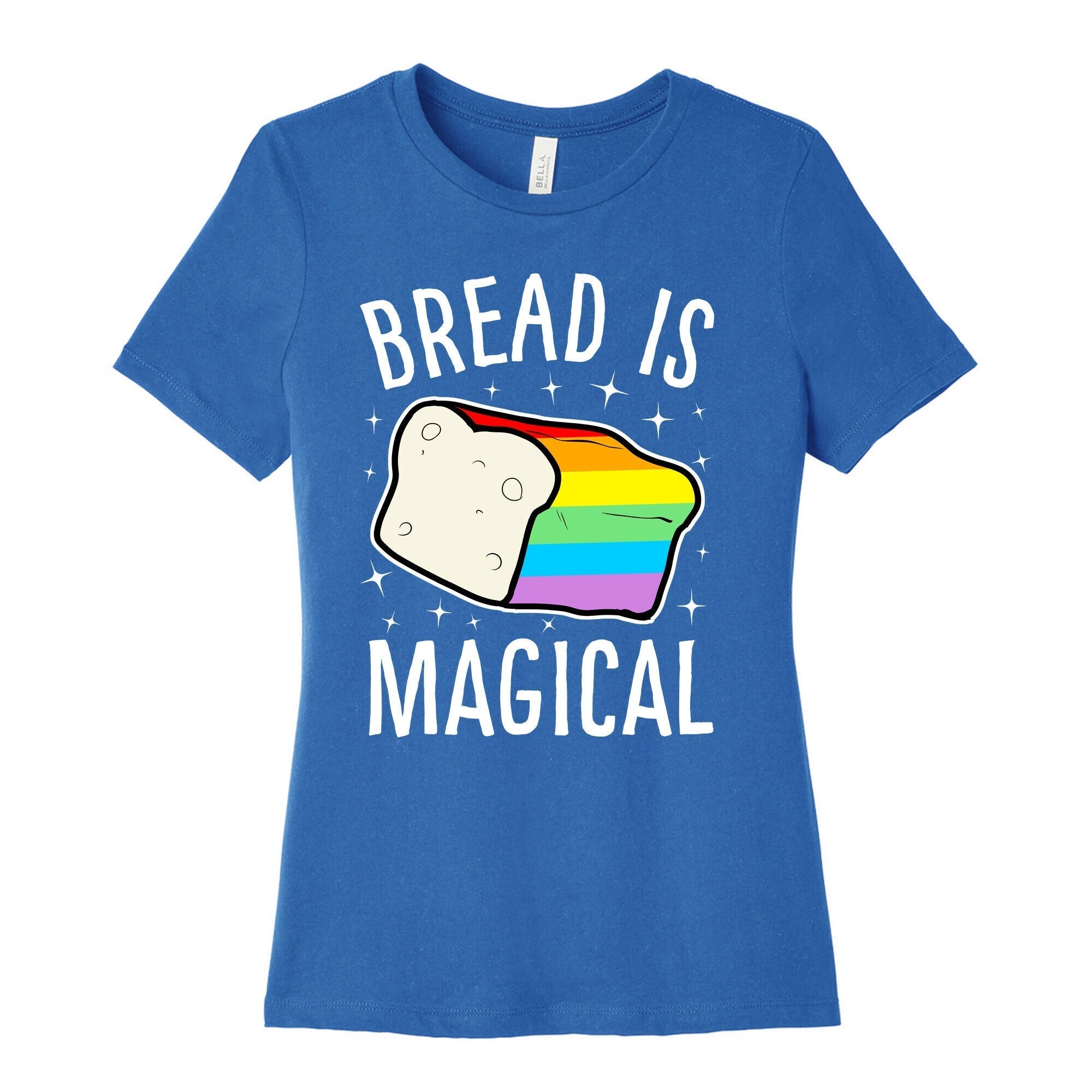Bread Is Magical Women's Cotton Tee Hoodie, Sweatshirt | CoreVibeTees.com (Image 3)