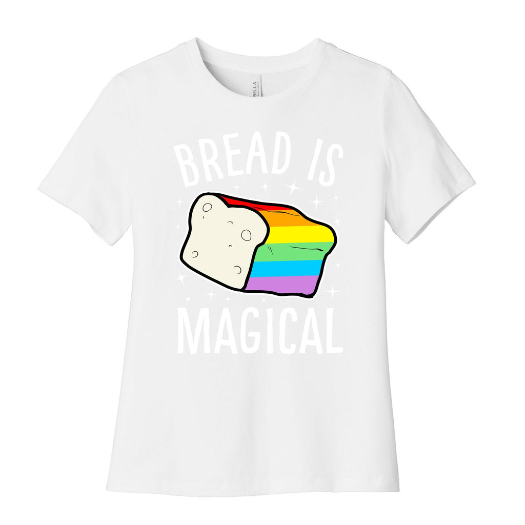 Bread Is Magical Women's Cotton Tee Hoodie, Sweatshirt | CoreVibeTees.com (Image 4)