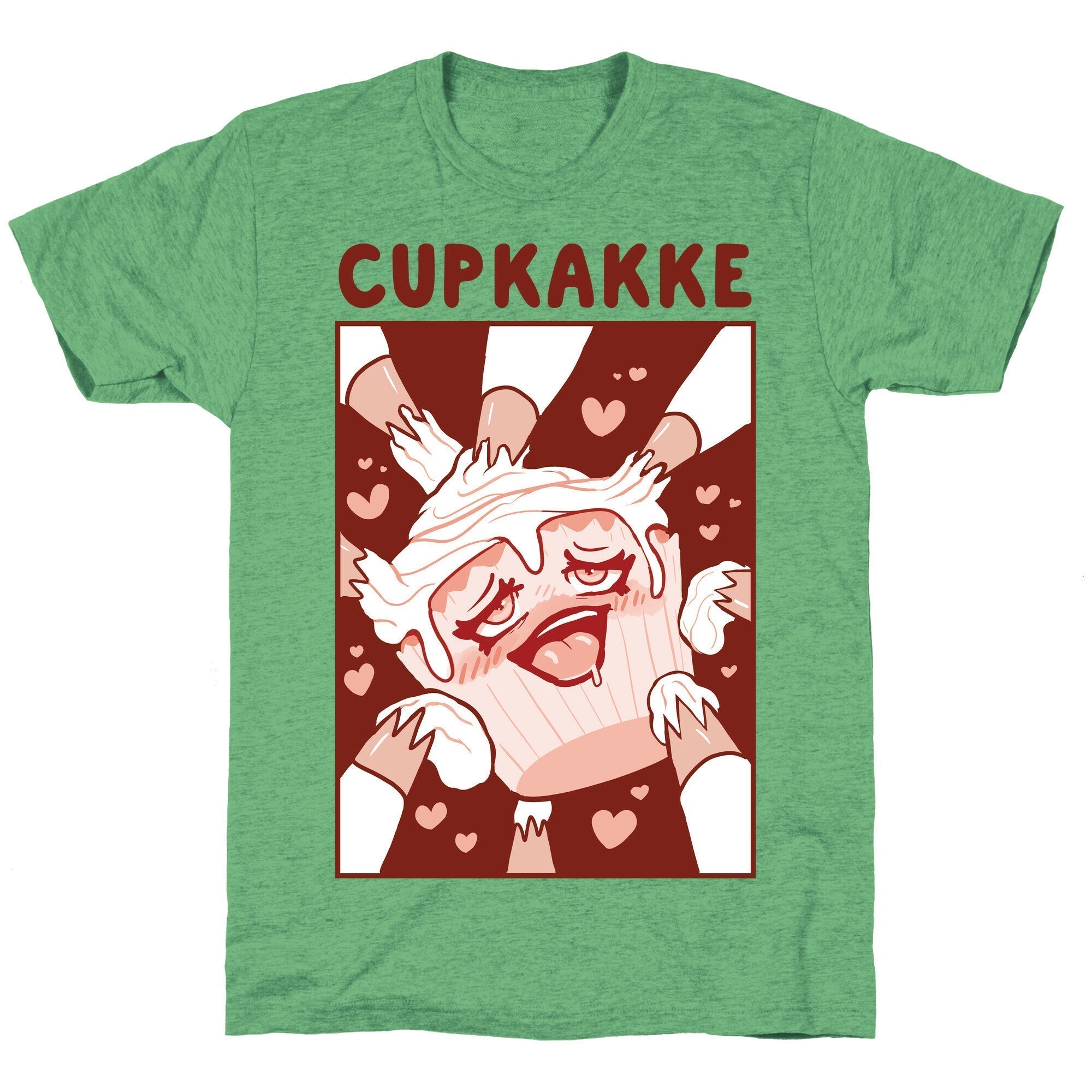 Cupkakke Unisex Triblend Tee Hoodie, Sweatshirt | CoreVibeTees.com (Image 1)