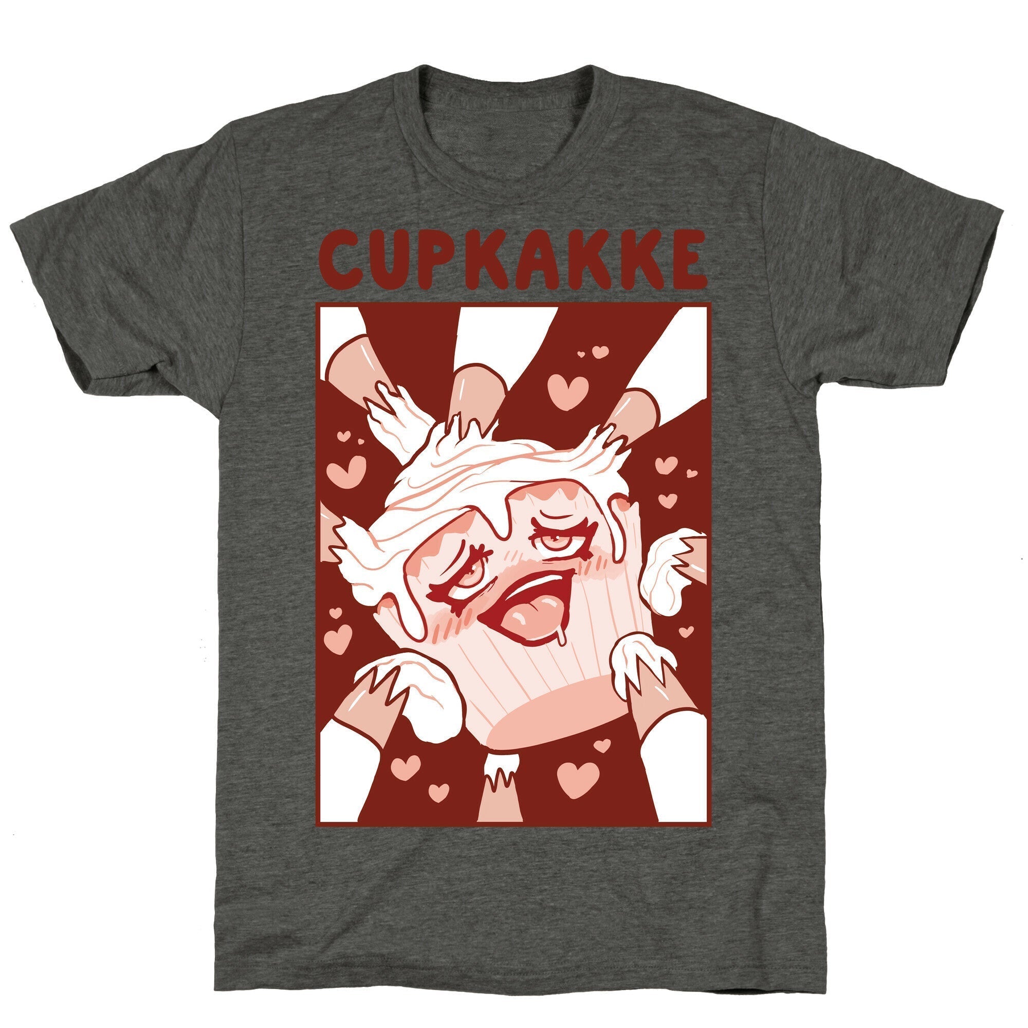 Cupkakke Unisex Triblend Tee Hoodie, Sweatshirt | CoreVibeTees.com (Image 2)