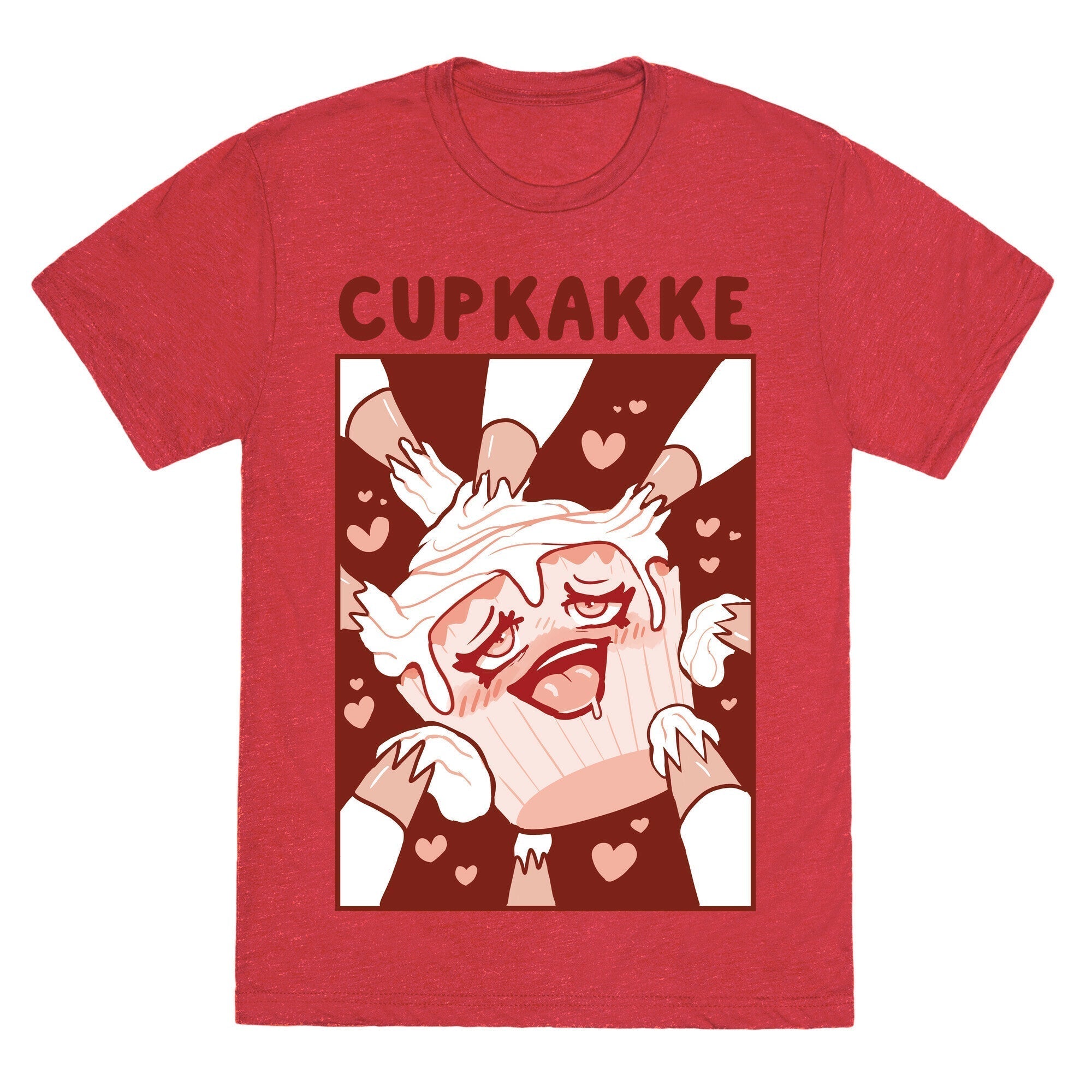 Cupkakke Unisex Triblend Tee Hoodie, Sweatshirt | CoreVibeTees.com (Image 3)