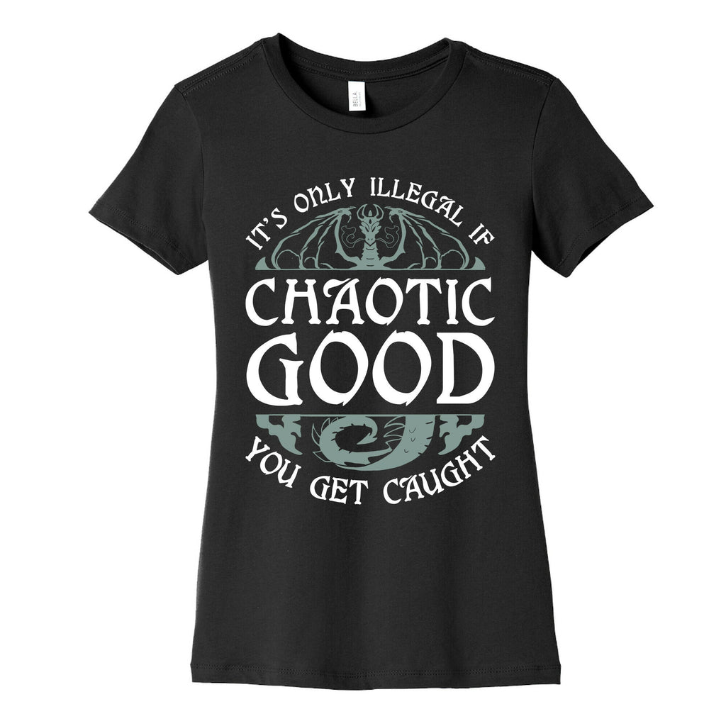 Chaotic Good Women's Cotton Tee Hoodie, Sweatshirt | CoreVibeTees.com (Image 5)