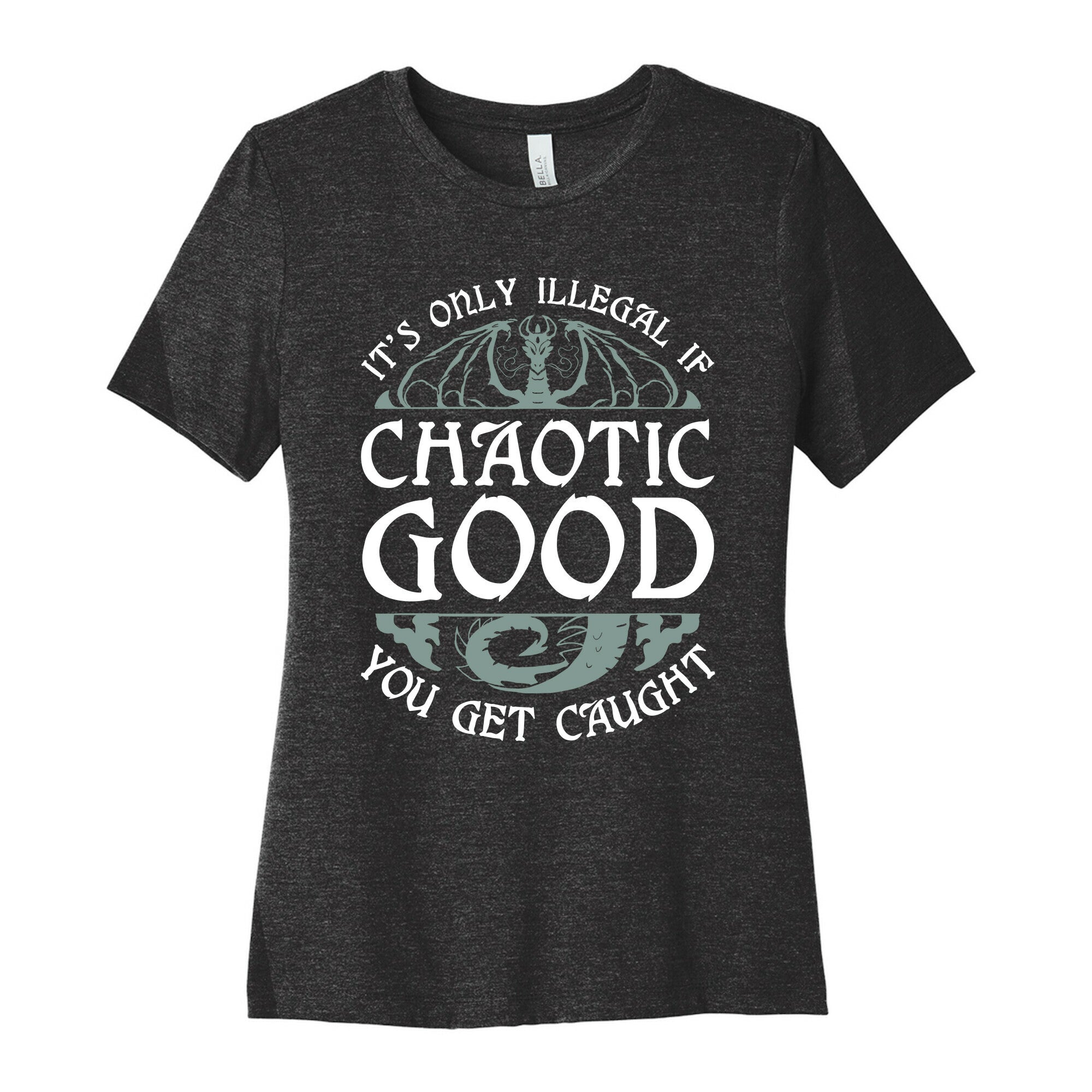 Chaotic Good Women's Cotton Tee Hoodie, Sweatshirt | CoreVibeTees.com (Image 1)