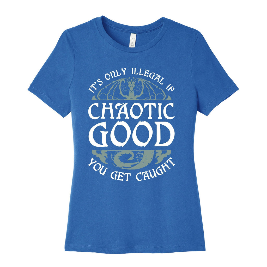 Chaotic Good Women's Cotton Tee Hoodie, Sweatshirt | CoreVibeTees.com (Image 3)