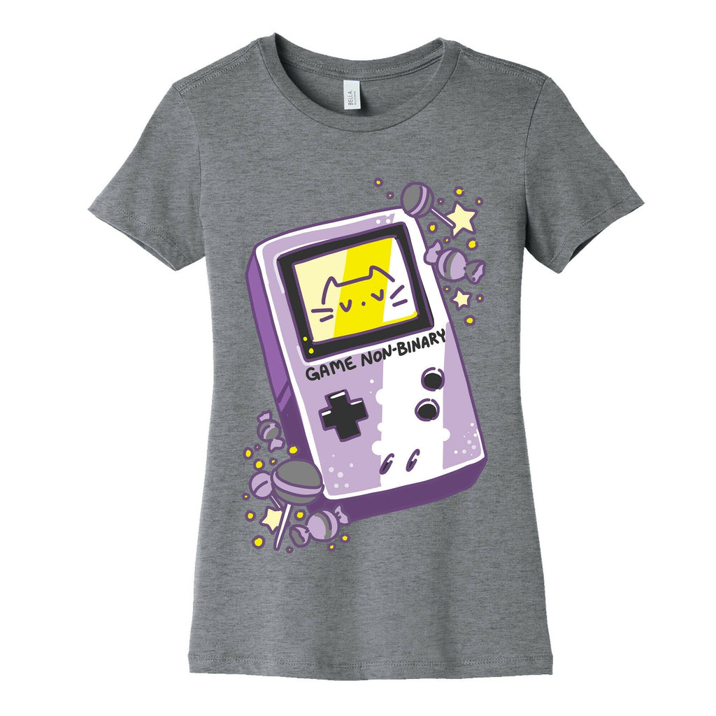 Game Non-binary  Women's Cotton Tee Hoodie, Sweatshirt | CoreVibeTees.com (Image 2)