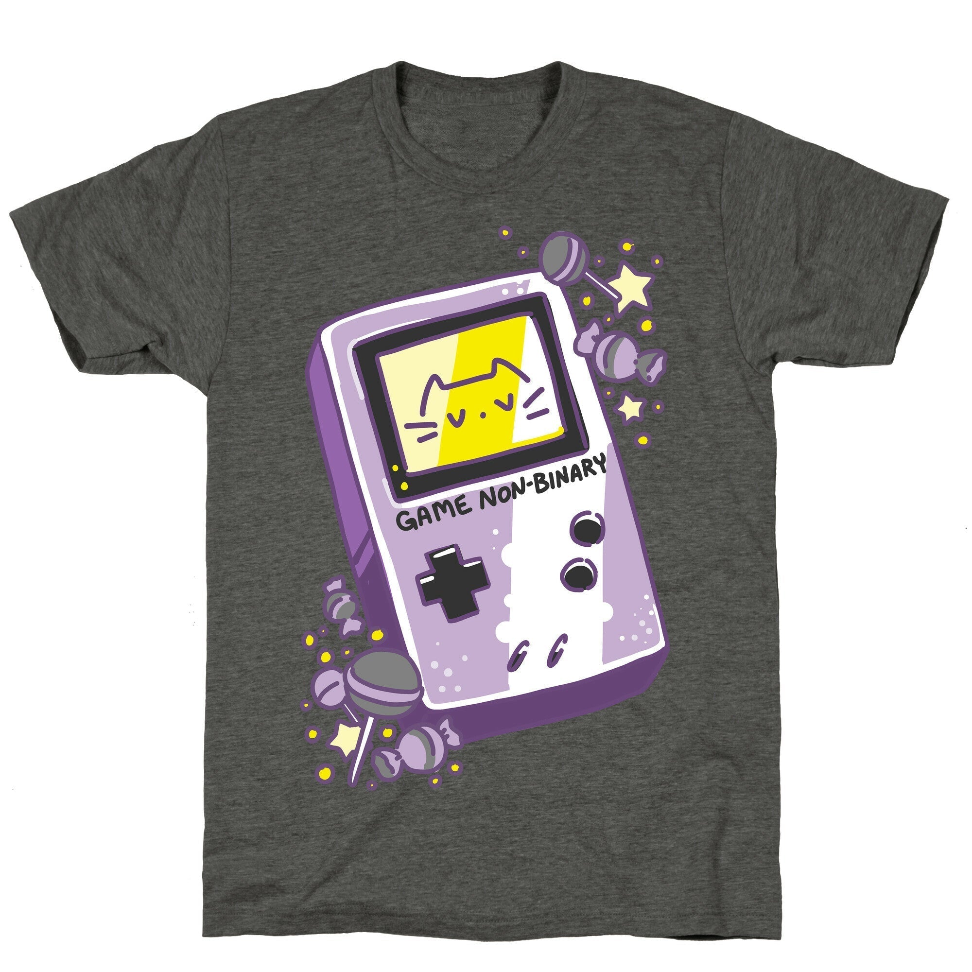Game Non-binary  Unisex Triblend Tee Hoodie, Sweatshirt | CoreVibeTees.com (Image 2)