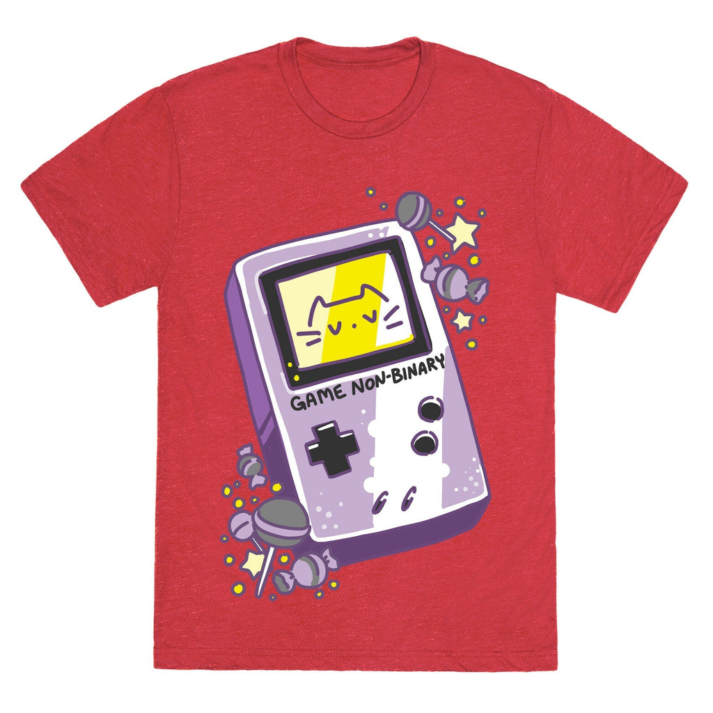 Game Non-binary  Unisex Triblend Tee Hoodie, Sweatshirt | CoreVibeTees.com (Image 3)