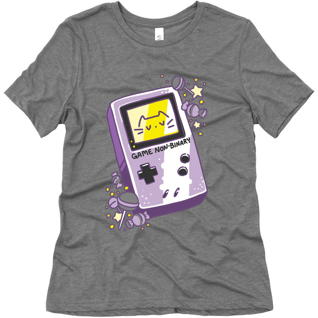 Game Non-binary  Women's Triblend Tee Hoodie, Sweatshirt | CoreVibeTees.com (Image 4)