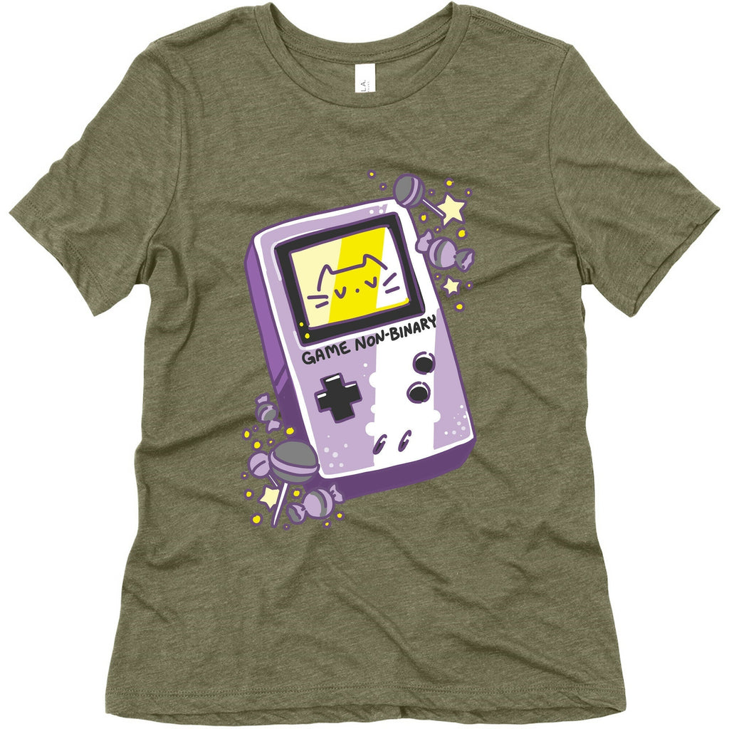 Game Non-binary  Women's Triblend Tee Hoodie, Sweatshirt | CoreVibeTees.com (Image 5)