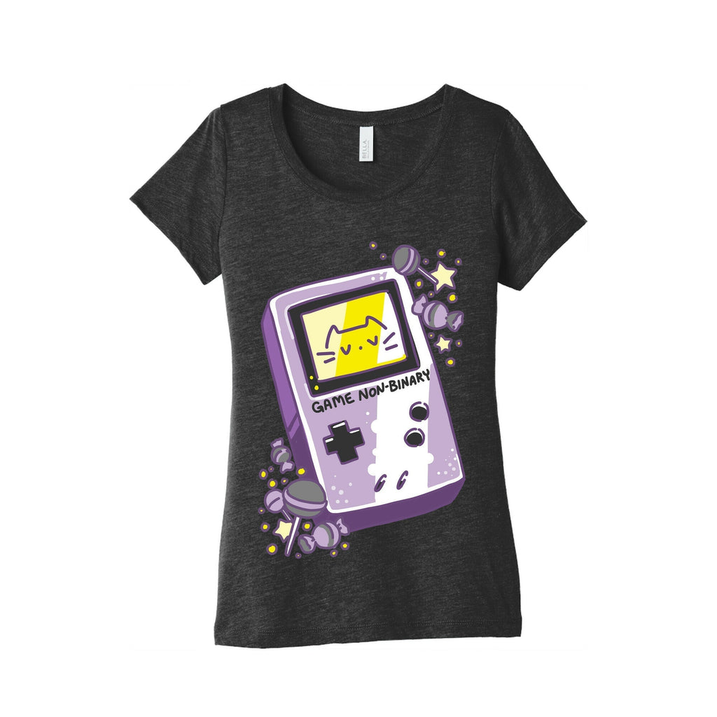 Game Non-binary  Women's Triblend Tee Hoodie, Sweatshirt | CoreVibeTees.com (Image 2)
