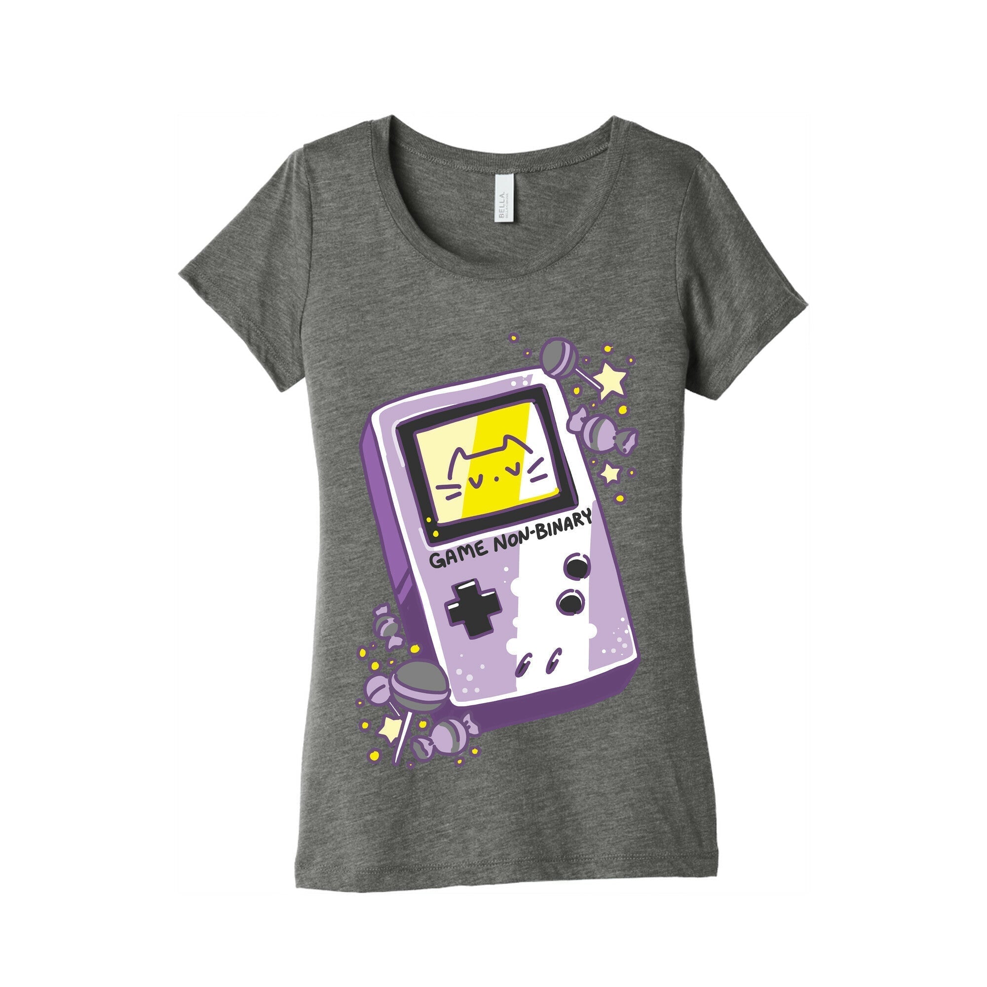 Game Non-binary  Women's Triblend Tee Hoodie, Sweatshirt | CoreVibeTees.com (Image 3)
