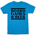 Board Games & Beer T-Shirt Hoodie, Sweatshirt | CoreVibeTees.com (Image 1)