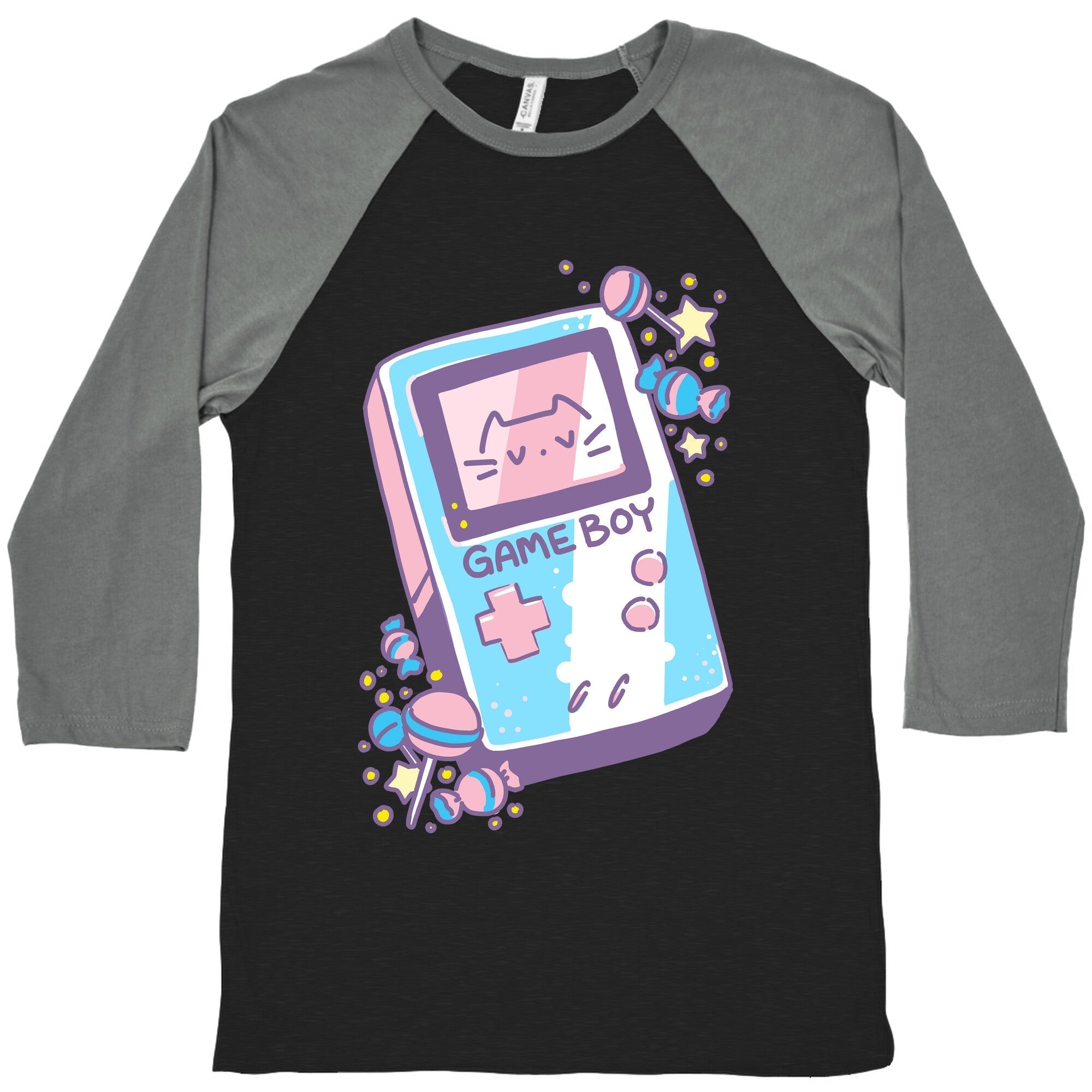 Game Boy - Trans Pride Baseball Tee Hoodie, Sweatshirt | CoreVibeTees.com (Image 1)