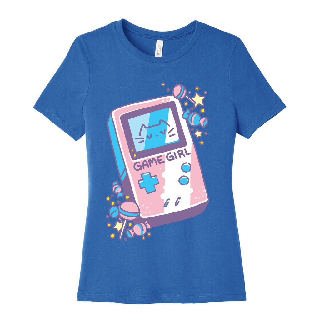 Game Girl - Trans Pride Women's Cotton Tee Style001 Hoodie, Sweatshirt | CoreVibeTees.com (Image 3)