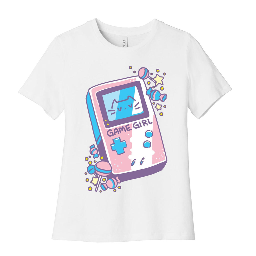 Game Girl - Trans Pride Women's Cotton Tee Style001 Hoodie, Sweatshirt | CoreVibeTees.com (Image 4)
