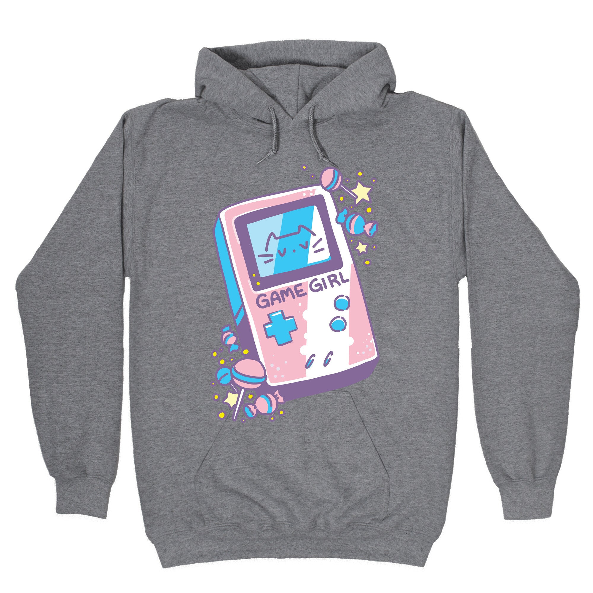 Game Girl - Trans Pride Hoodie Style001 T-Shirts, Sweatshirt | CoreVibeTees.com (Image 1)