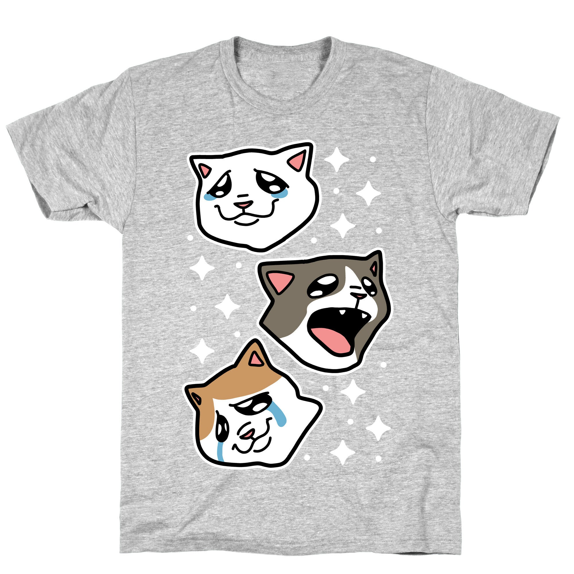 Crying Cats  T-Shirt Hoodie, Sweatshirt | CoreVibeTees.com (Image 2)