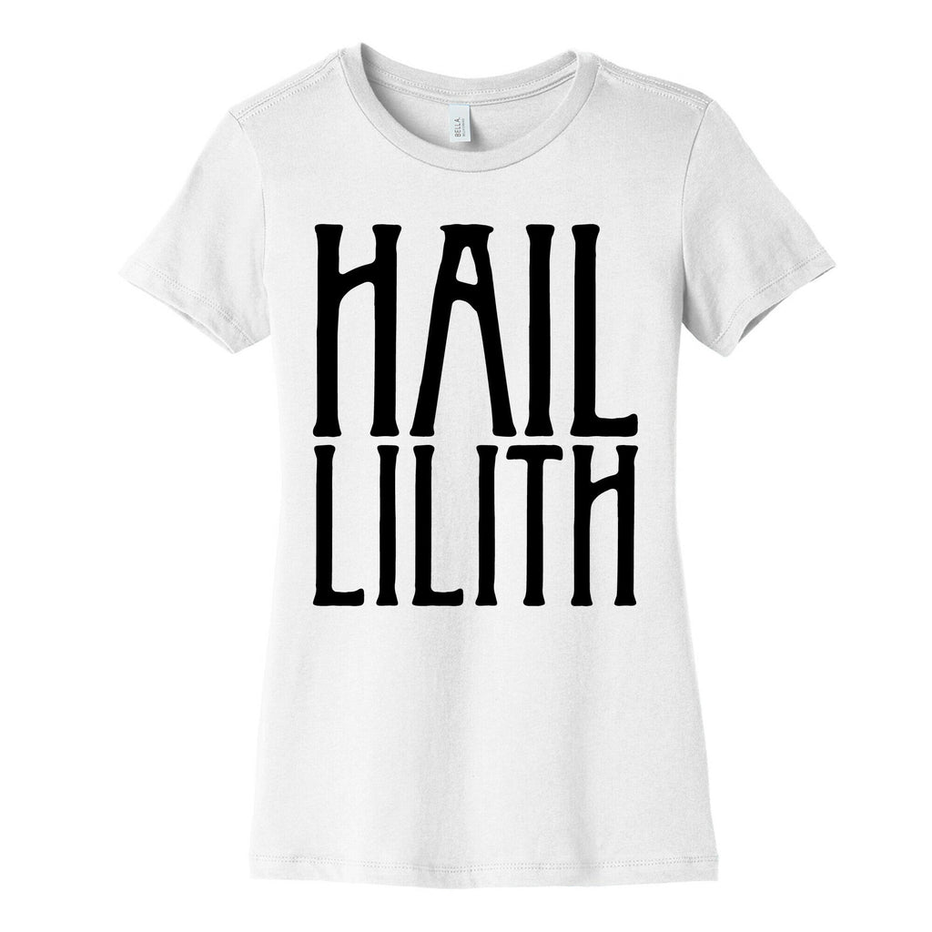 Hail Lilith Parody Women's Cotton Tee Hoodie, Sweatshirt | CoreVibeTees.com (Image 4)