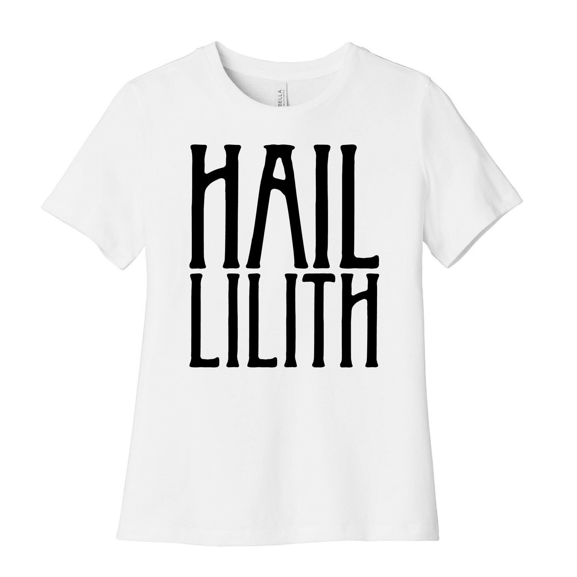 Hail Lilith Parody Women's Cotton Tee Hoodie, Sweatshirt | CoreVibeTees.com (Image 1)