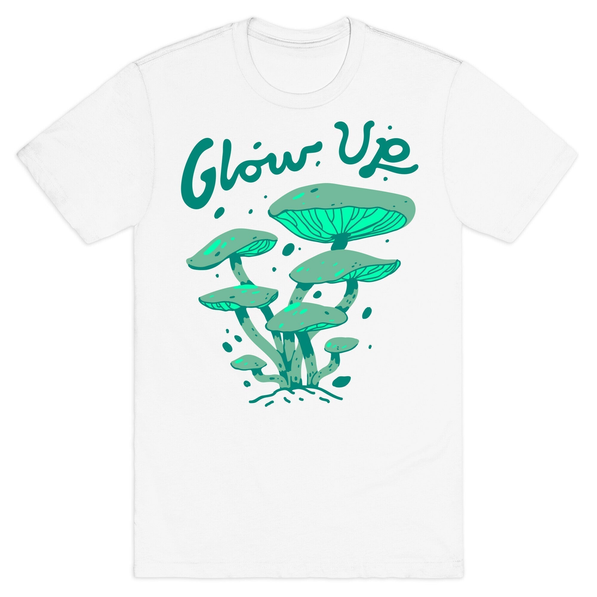 Glow up Bioluminescent Mushrooms T-Shirt Style001 Hoodie, Sweatshirt | CoreVibeTees.com (Image 2)
