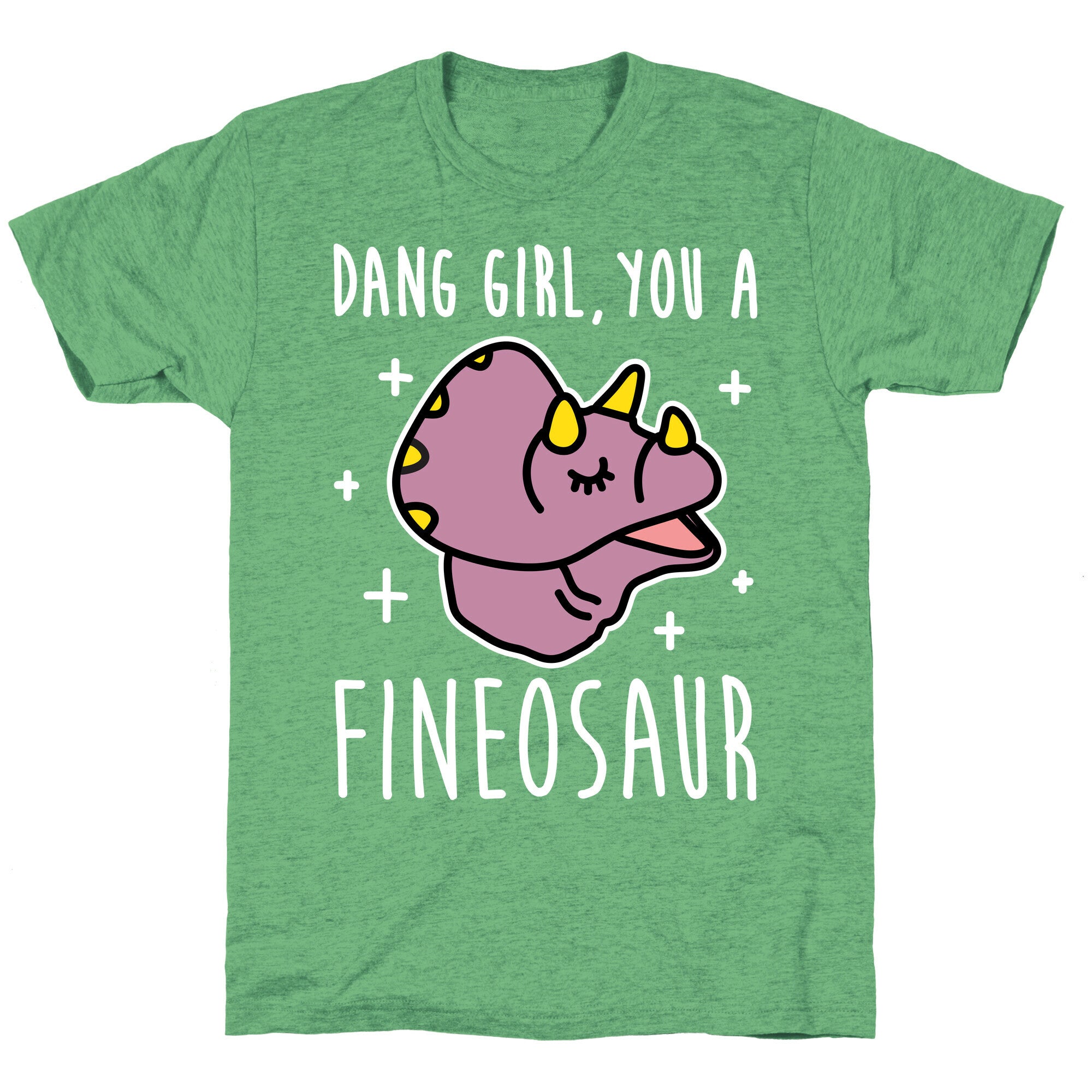 Dang Girl, You A Fineosaur Unisex Triblend Tee Hoodie, Sweatshirt | CoreVibeTees.com (Image 2)