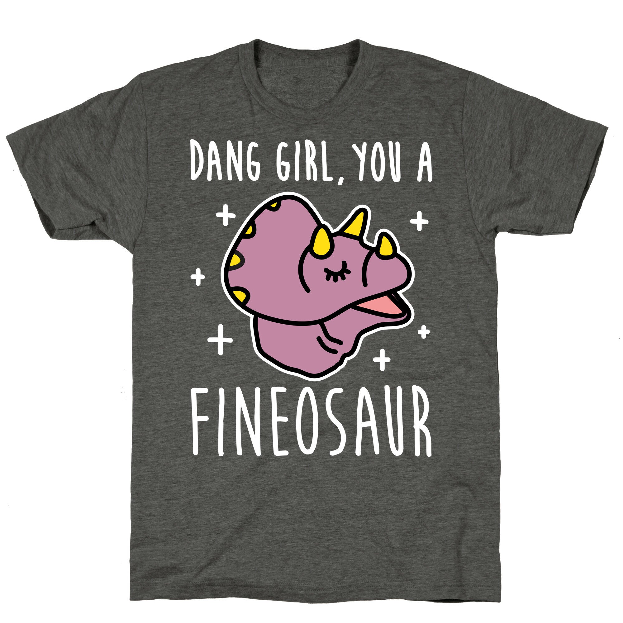 Dang Girl, You A Fineosaur Unisex Triblend Tee Hoodie, Sweatshirt | CoreVibeTees.com (Image 3)