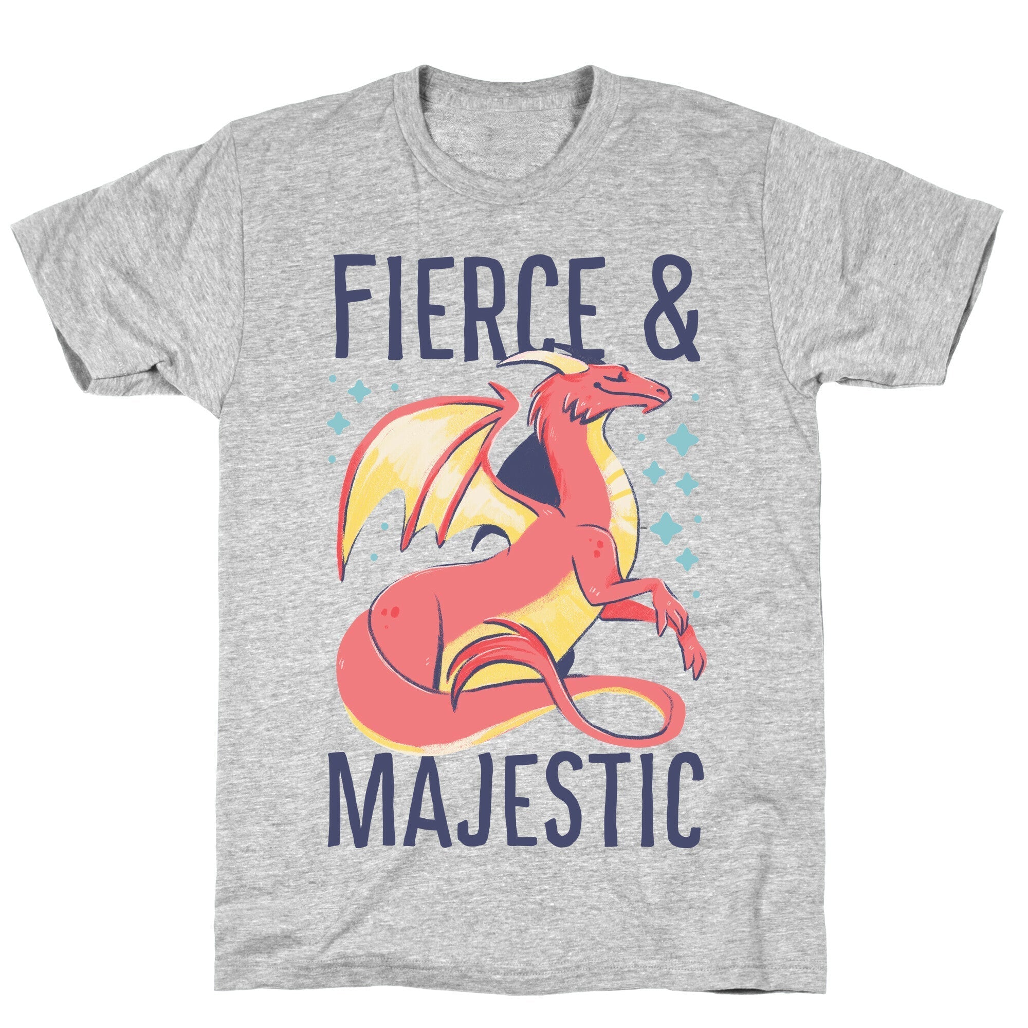 Fierce and Majestic - Dragon T-Shirt Hoodie, Sweatshirt | CoreVibeTees.com (Image 3)