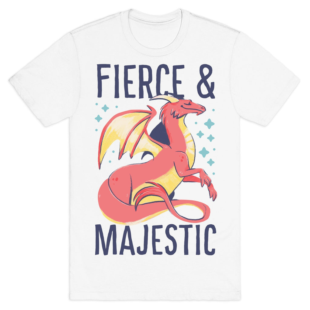 Fierce and Majestic - Dragon T-Shirt Hoodie, Sweatshirt | CoreVibeTees.com (Image 2)