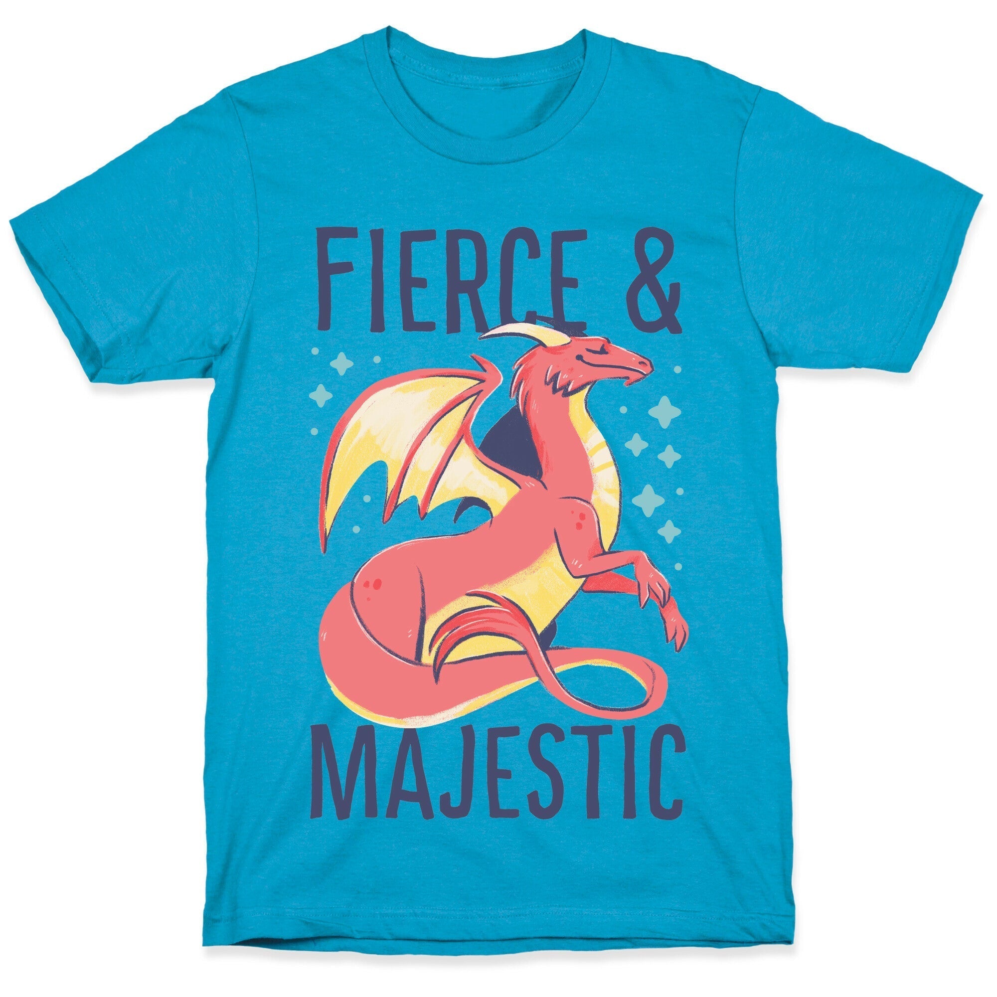 Fierce and Majestic - Dragon Unisex Triblend Tee Hoodie, Sweatshirt | CoreVibeTees.com (Image 5)
