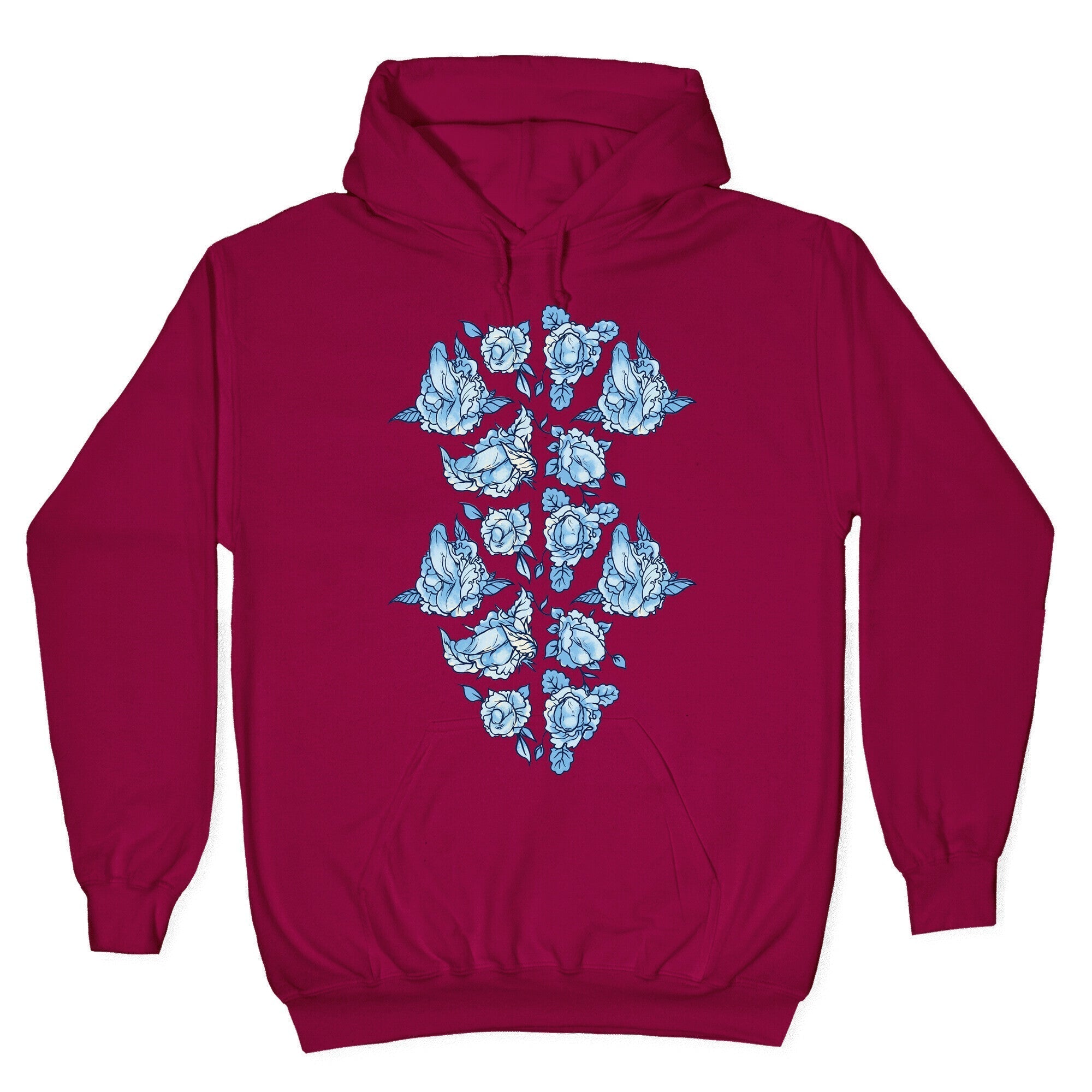 Floral Penis Collage Hoodie T-Shirts, Sweatshirt | CoreVibeTees.com (Image 5)
