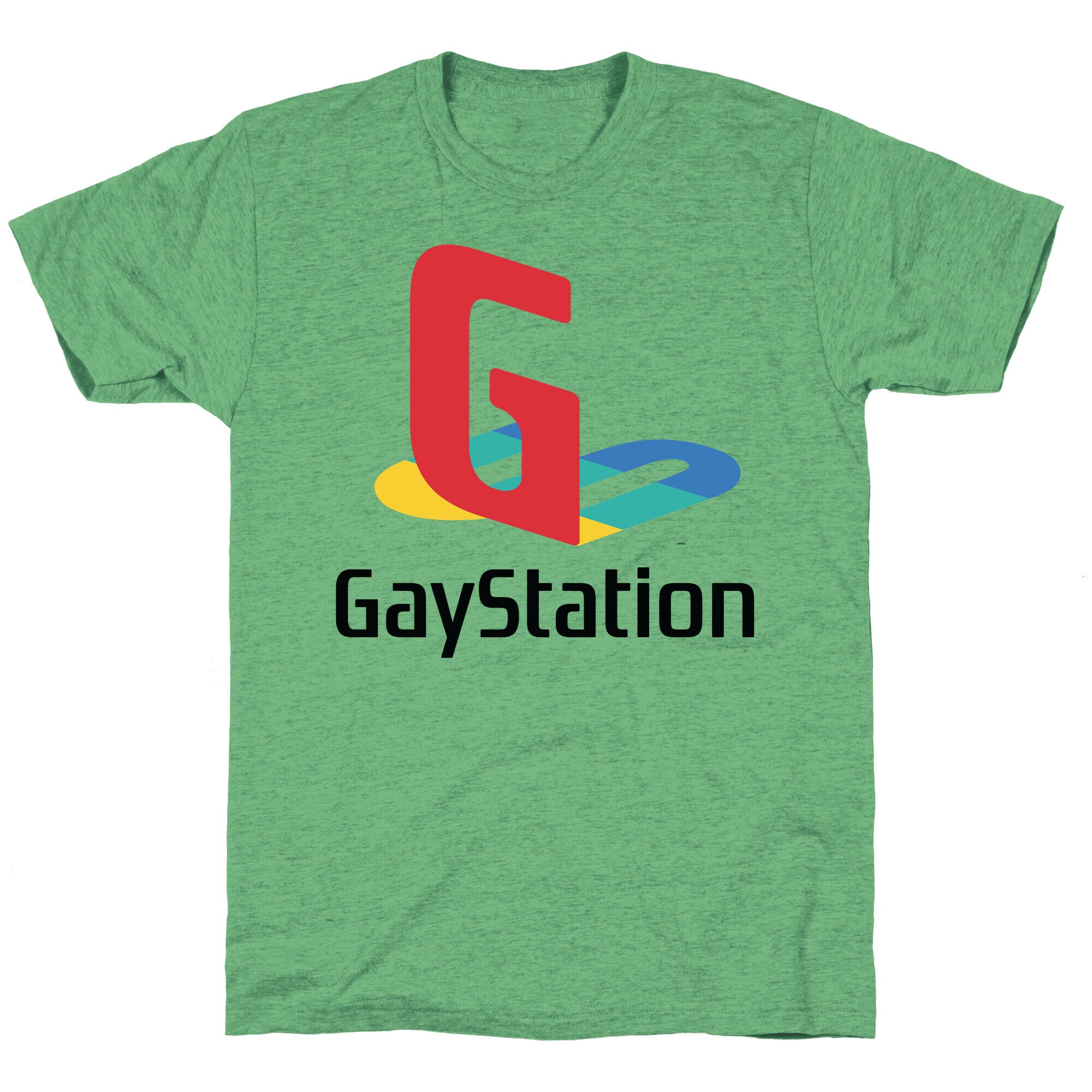 Gay Station  Unisex Triblend Tee Hoodie, Sweatshirt | CoreVibeTees.com (Image 1)
