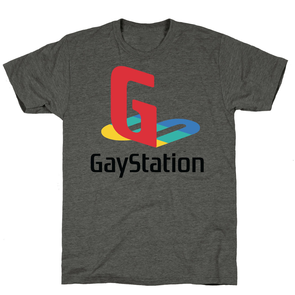 Gay Station  Unisex Triblend Tee Hoodie, Sweatshirt | CoreVibeTees.com (Image 2)