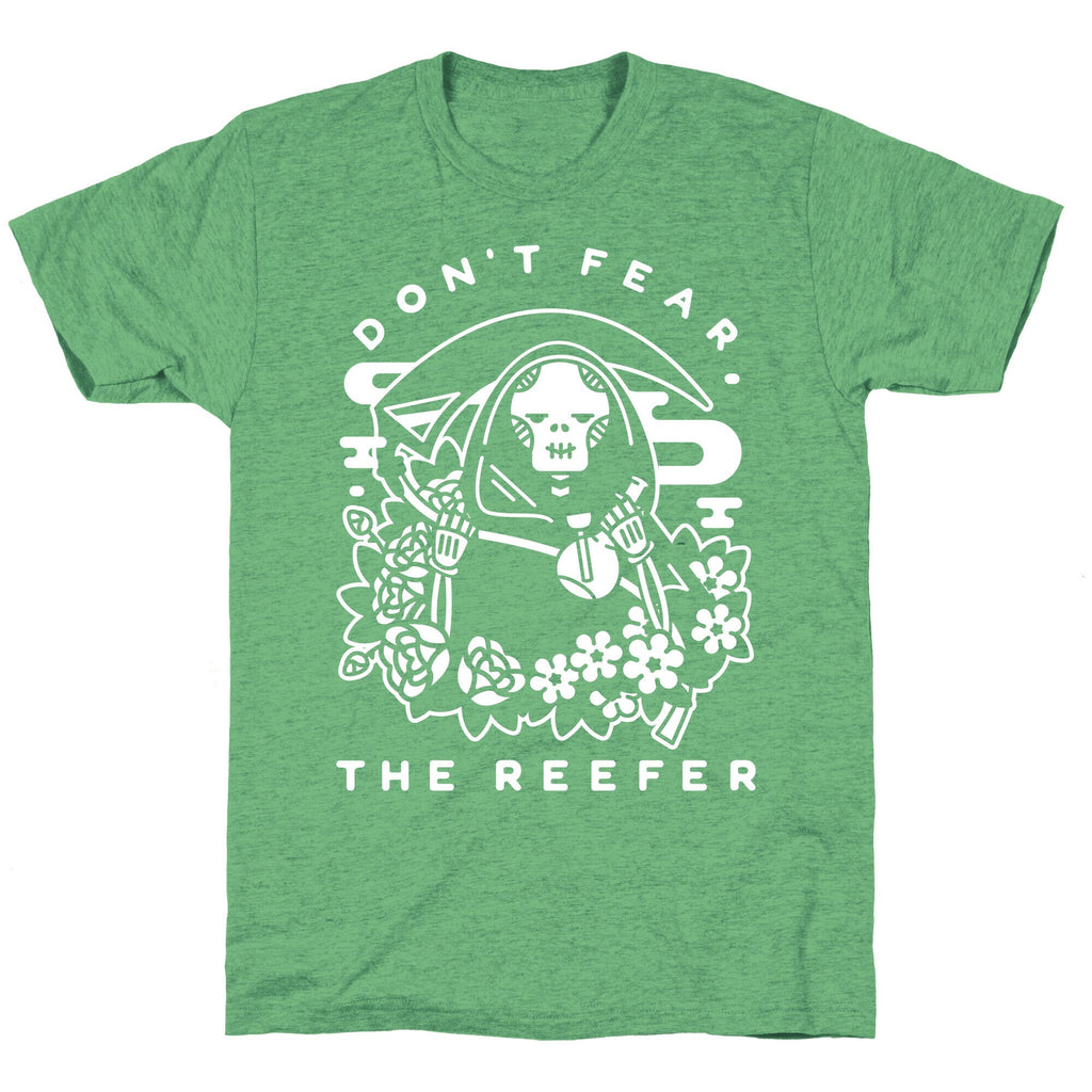 Don't Fear the Reefer Unisex Triblend Tee Hoodie, Sweatshirt | CoreVibeTees.com (Image 2)