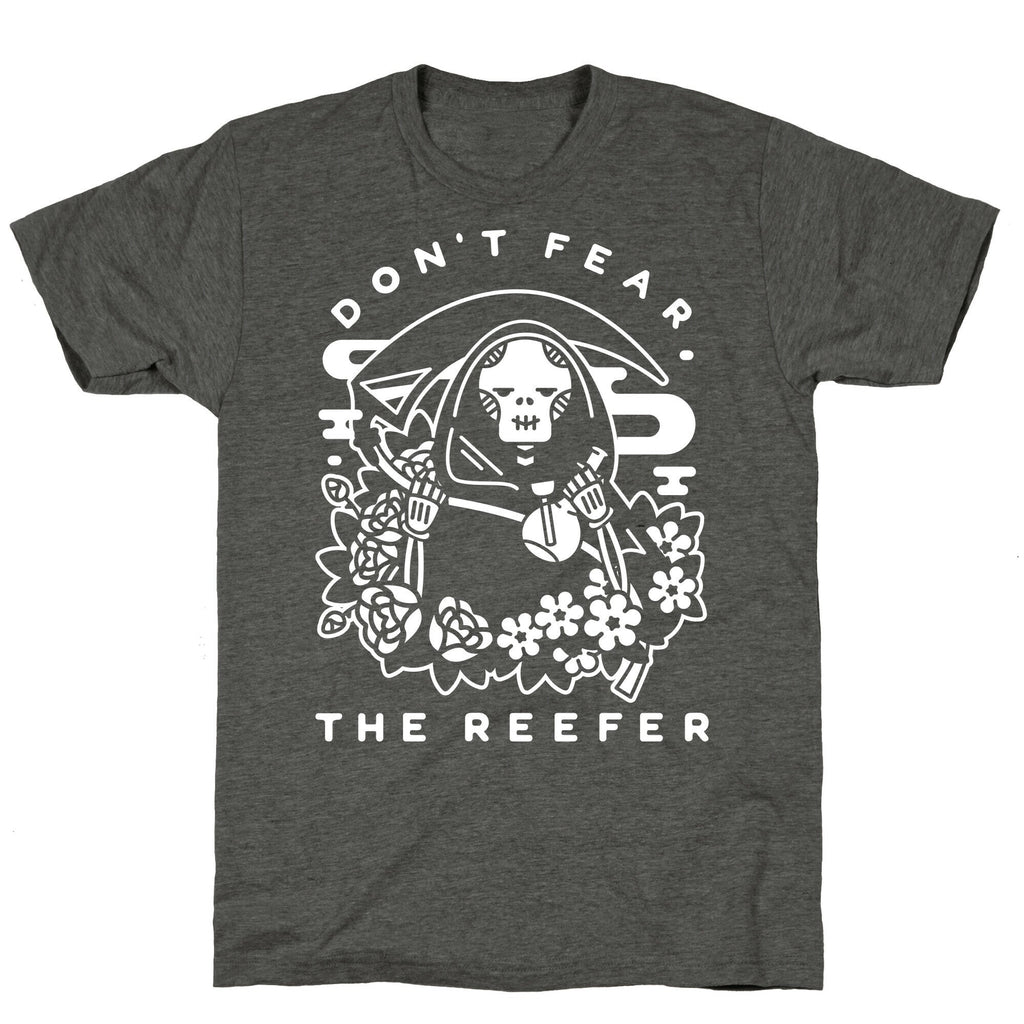 Don't Fear the Reefer Unisex Triblend Tee Hoodie, Sweatshirt | CoreVibeTees.com (Image 3)