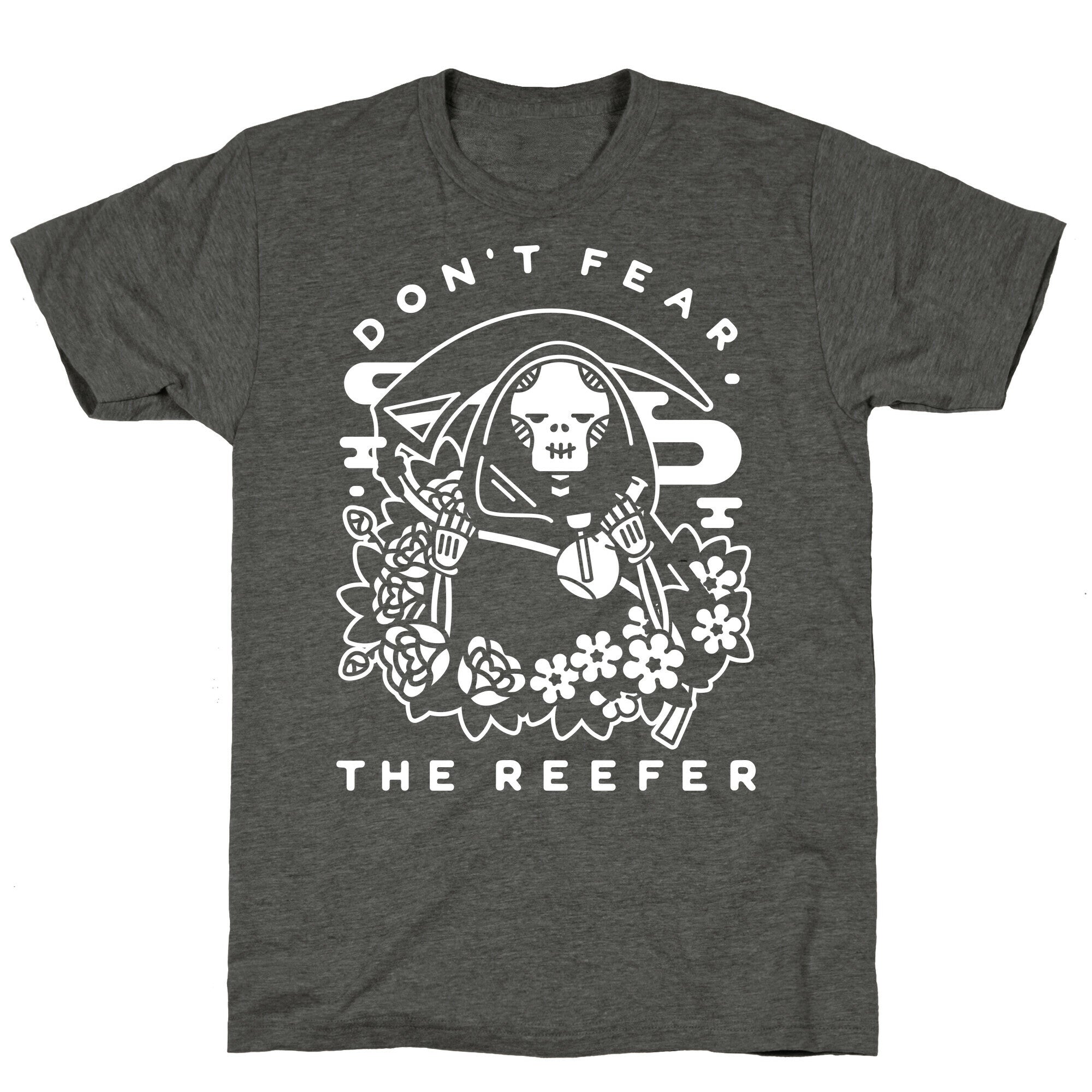 Don't Fear the Reefer Unisex Triblend Tee Hoodie, Sweatshirt | CoreVibeTees.com (Image 3)