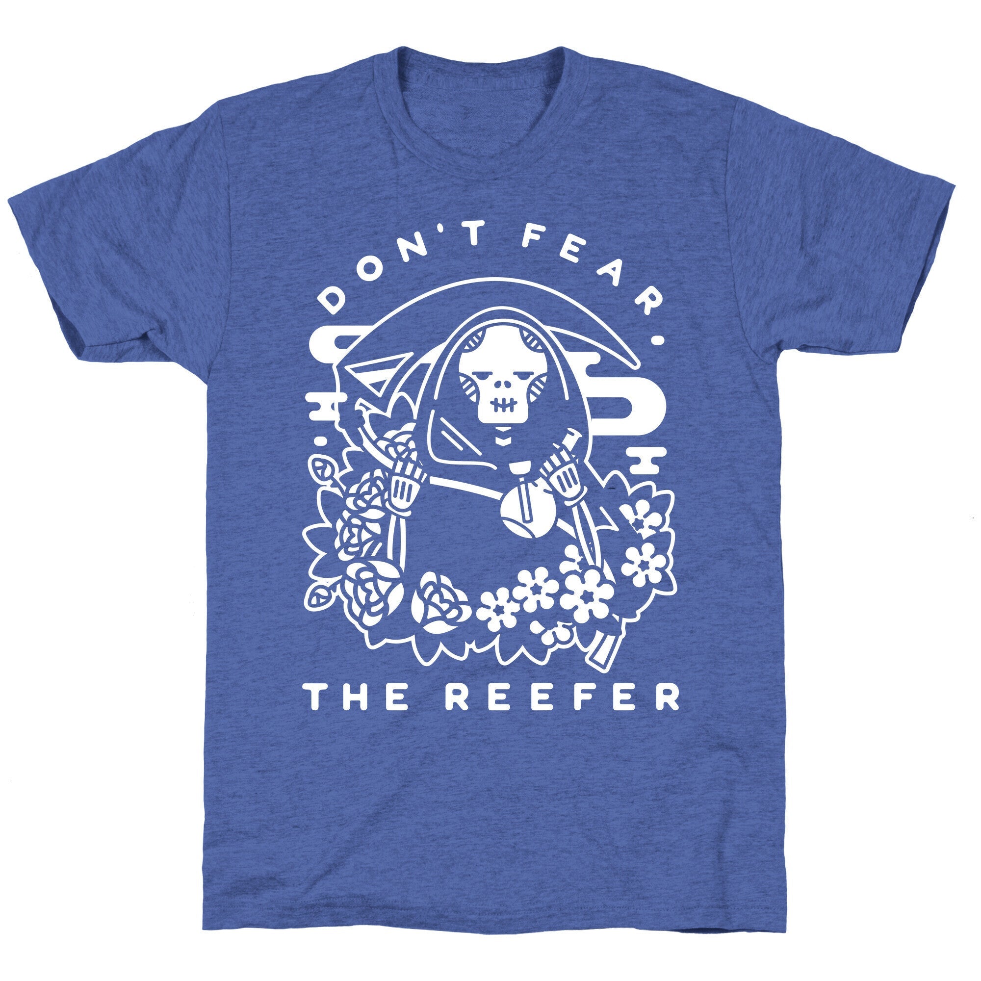 Don't Fear the Reefer Unisex Triblend Tee Hoodie, Sweatshirt | CoreVibeTees.com (Image 5)