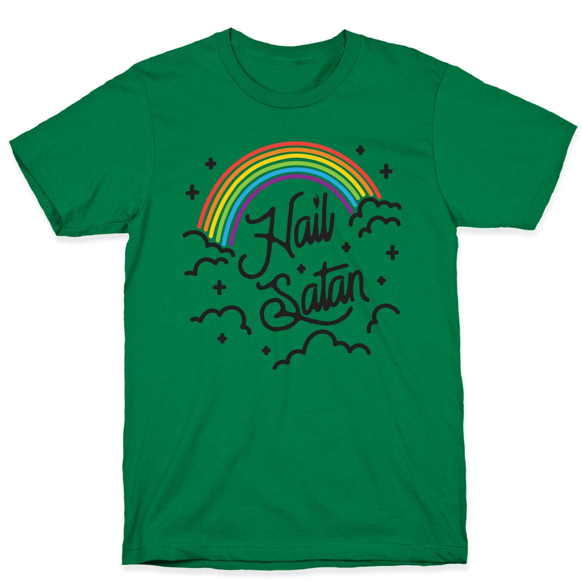 Hail Satan Rainbow T-Shirt Hoodie, Sweatshirt | CoreVibeTees.com (Image 4)