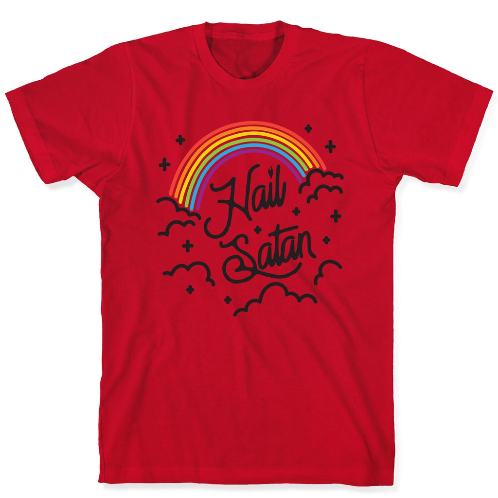 Hail Satan Rainbow T-Shirt Hoodie, Sweatshirt | CoreVibeTees.com (Image 5)