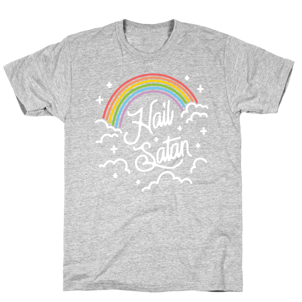 Hail Satan Rainbow T-Shirt Style001 Hoodie, Sweatshirt | CoreVibeTees.com (Image 2)