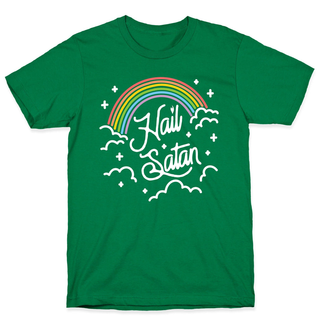 Hail Satan Rainbow T-Shirt Style001 Hoodie, Sweatshirt | CoreVibeTees.com (Image 3)