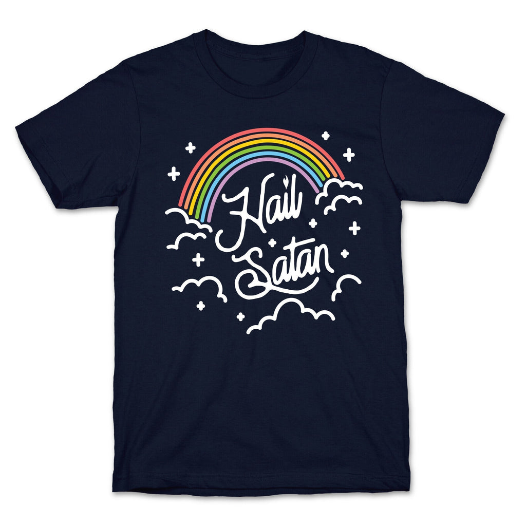 Hail Satan Rainbow T-Shirt Style001 Hoodie, Sweatshirt | CoreVibeTees.com (Image 4)