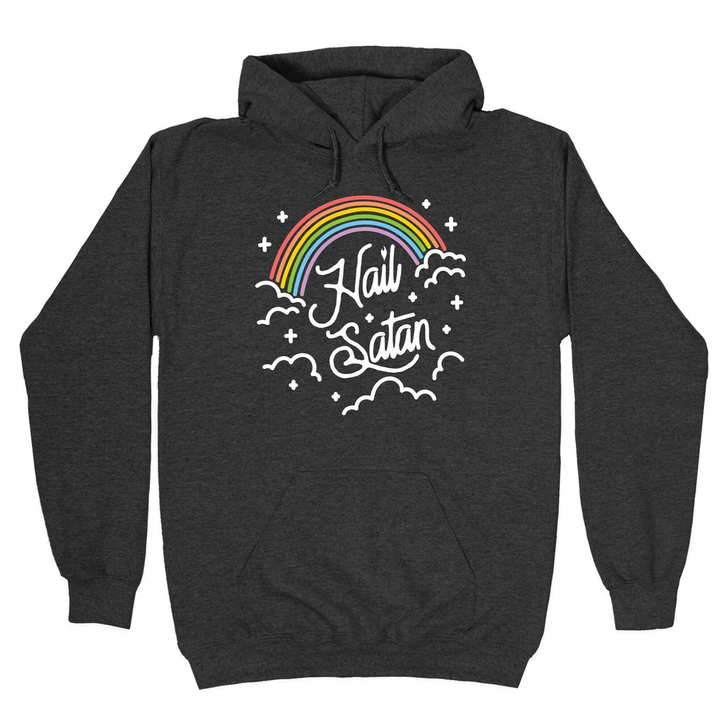 Hail Satan Rainbow Hoodie T-Shirts, Sweatshirt | CoreVibeTees.com (Image 3)