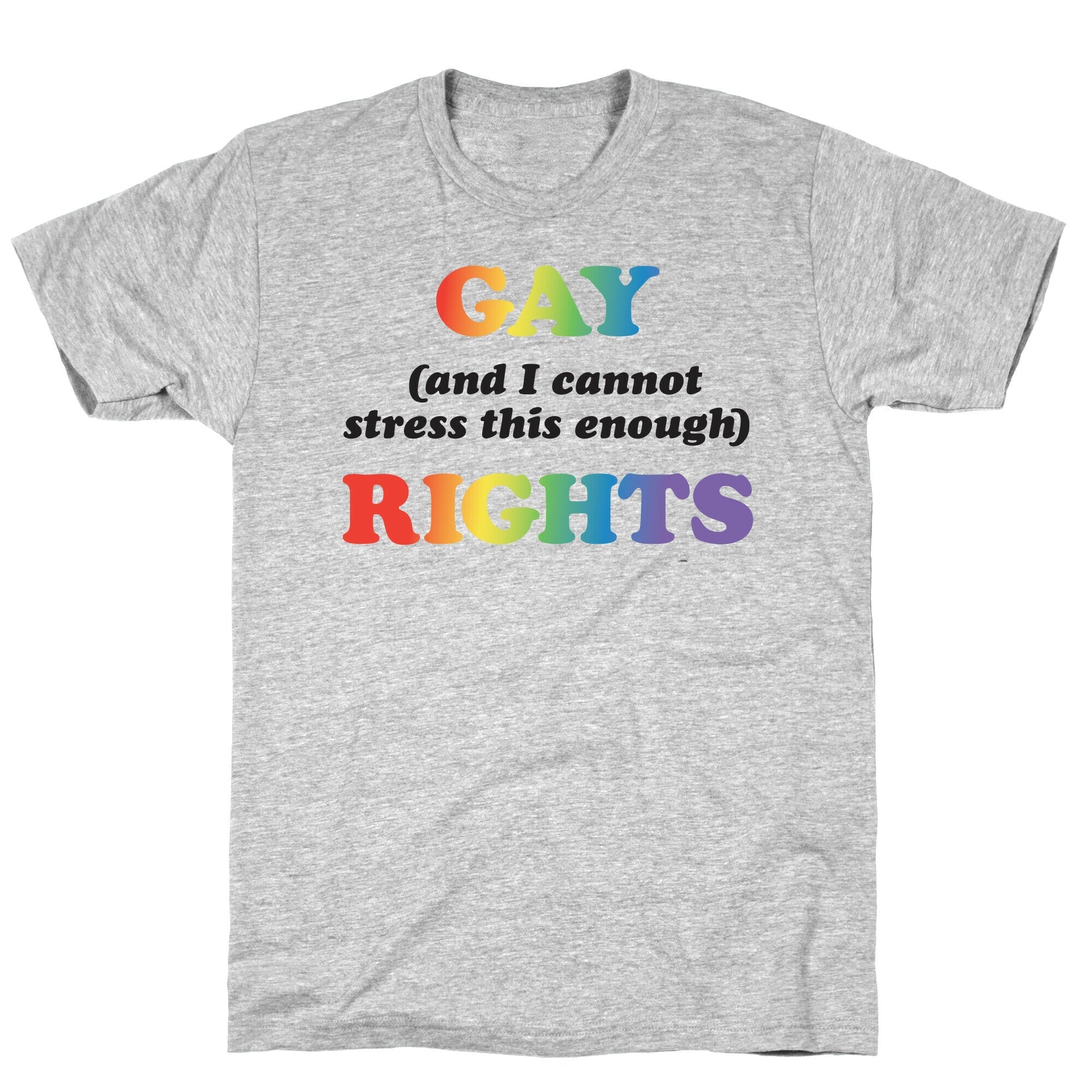 Gay (and I cannot stress this enough) Rights T-Shirt Hoodie, Sweatshirt | CoreVibeTees.com (Image 3)